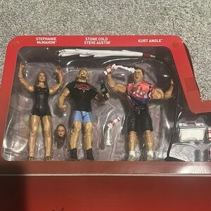 WWE Action Figure Set with Accessories